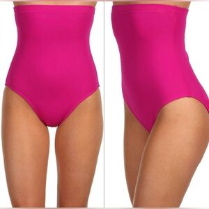 Spanx Super High Rise Core Full Coverage Swim Bottoms Shapewear 16 NWT